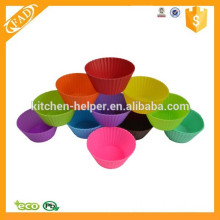 Novelty Bright Luster Homemade Creative Constructed Baking Tools Silicone Muffin Cups